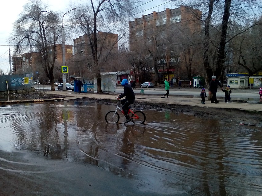 Самара продолжает превращаться в Венецию