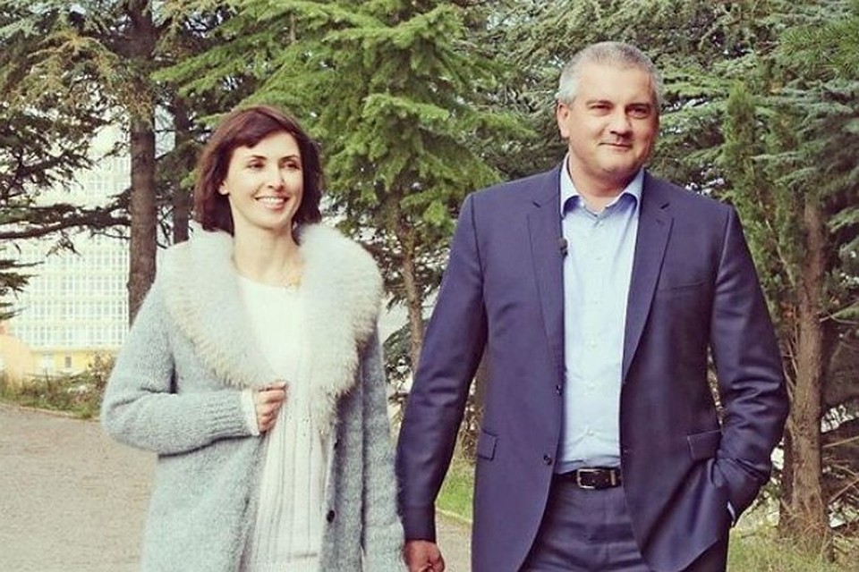 Елена Аксенова с Сергеем Аксеновым
