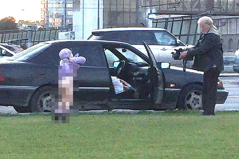 Мужчина был задержан полицейскими, но позднее был отпущен домой. ФОТО предоставлено читателем.