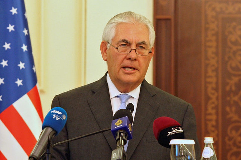 Госсекретарь США Рекс Тиллерсон