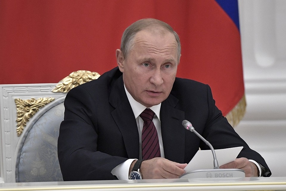 Президент России Владимир Путин