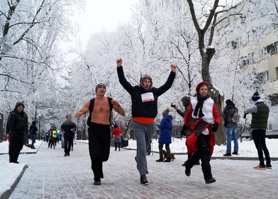 Забег 1 января 2017 года. Фото: begin.run