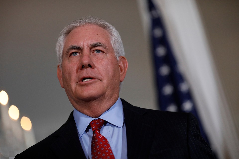 Госсекретарь США Рекс Тиллерсон