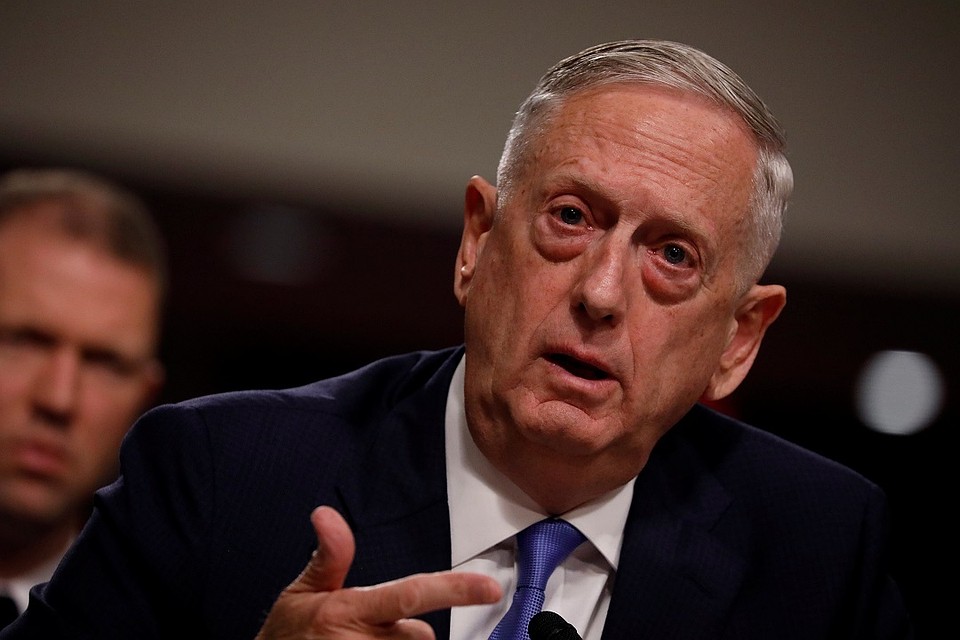 Министр обороны США Джеймс Мэттис