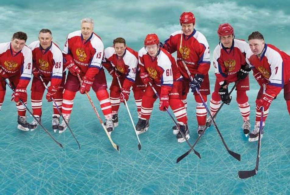 Команда легендарных спортсменов