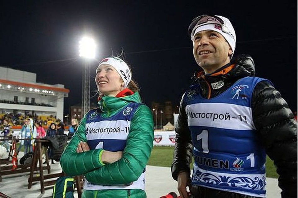 На Олимпиаде в Пхенчхане Домрачева и Бьорндален будут вместе. Фото: ski-nordique.net