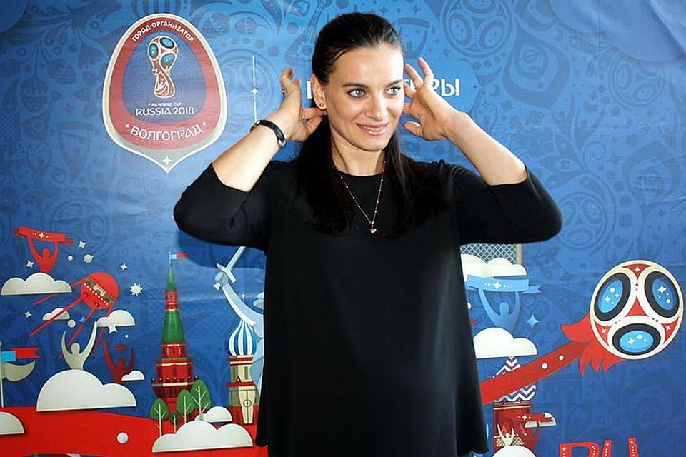 Елена Исинбаева в тренажерном зале готовится к родам Елена Исинбаева в тренажерном зале готовится к родам