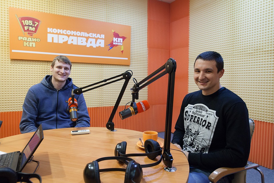 Главный тренер команды "Ставропольские камни" Виталий Шерстянкин и тренер защиты Дмитрий Высочин.