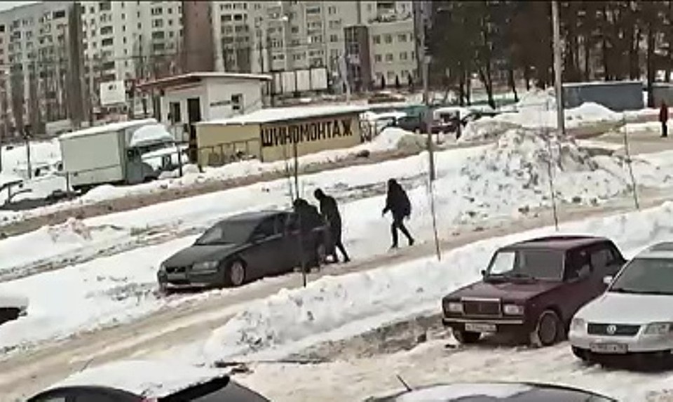 Момент нападения. Фото МВД