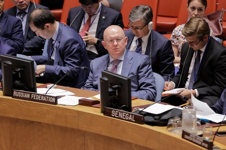 Постпред России при ООН Василий Небензя