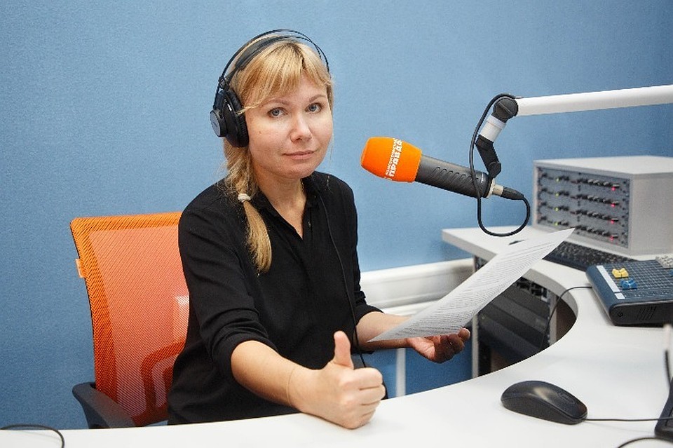 студия радио «Комсомольская Правда»