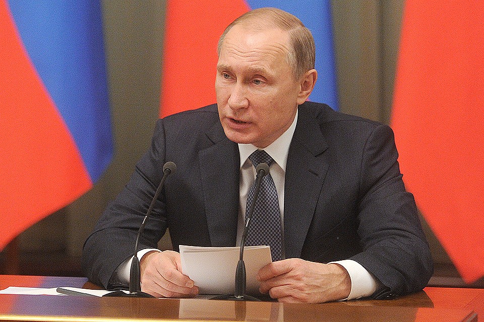 Президент России Владимир Путин