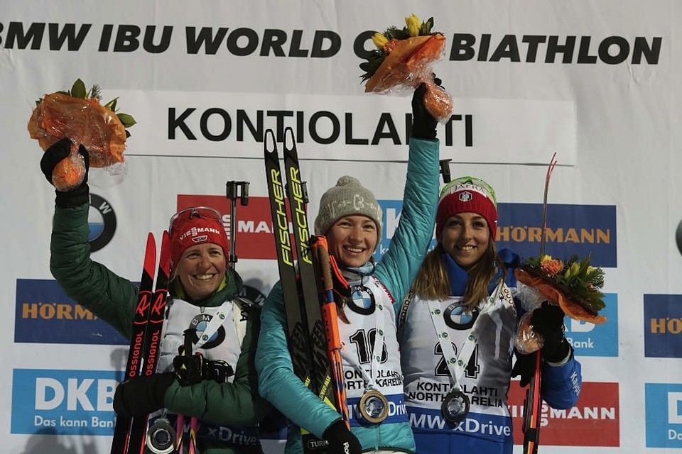 По числу побед Домрачева приближается к лучшим в истории биатлона. Фото: biathlonworld.com