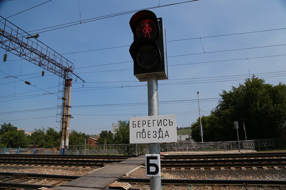 Машинист не успел затормозить