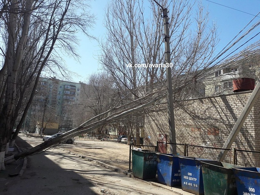 В Астрахани объявили штормовое предупреждение