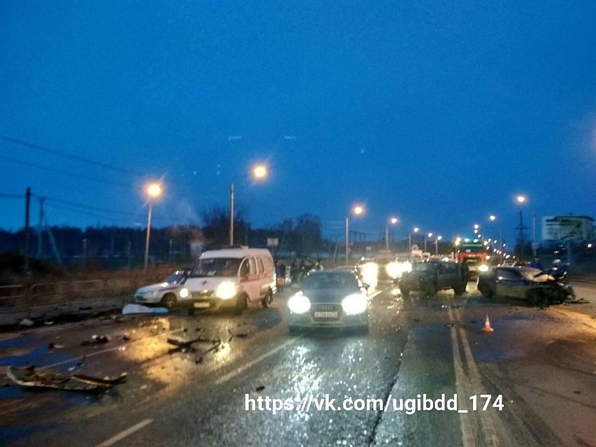 В госавтоинспекции выясняют обстоятельства аварии. Фото: пресс-служба управления ГИБДД по Челябинской области
