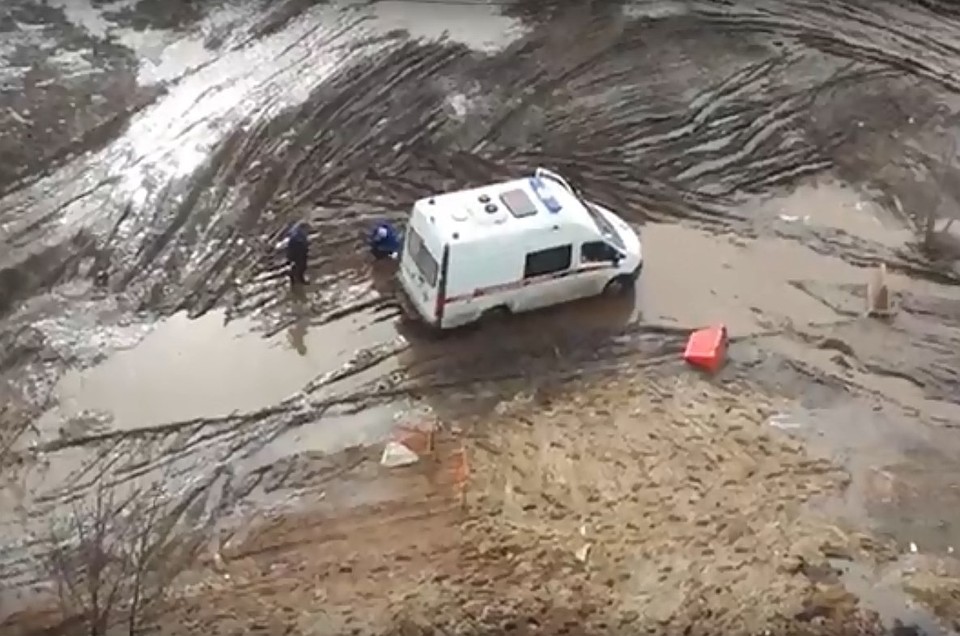 Фото: кадр размещенной в соцсетях видеозаписи.