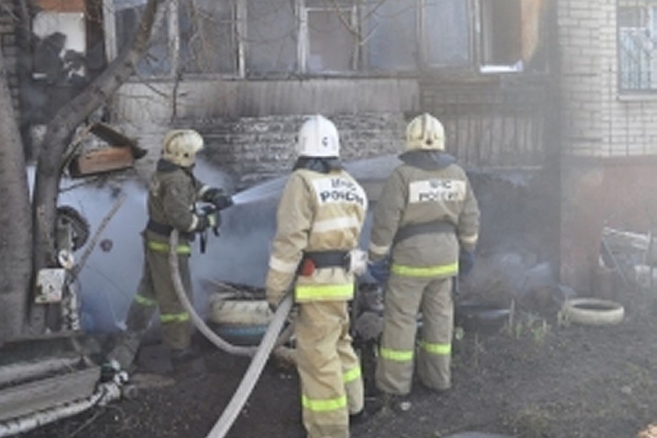 В пожаре никто не пострадал