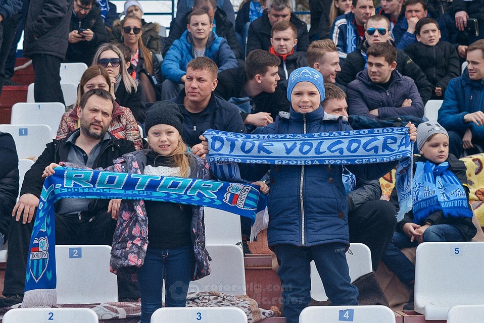 Приходите поддержать команду! Фото ФК "Ротор-Волгоград".