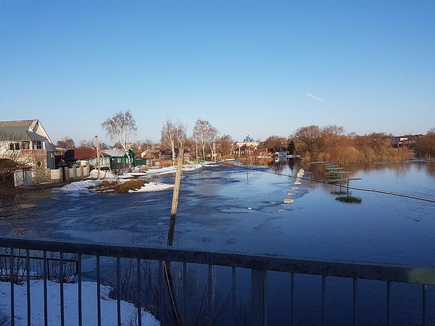 Паводок в Петровском районе