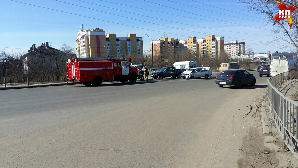 Фото: с места ДТП