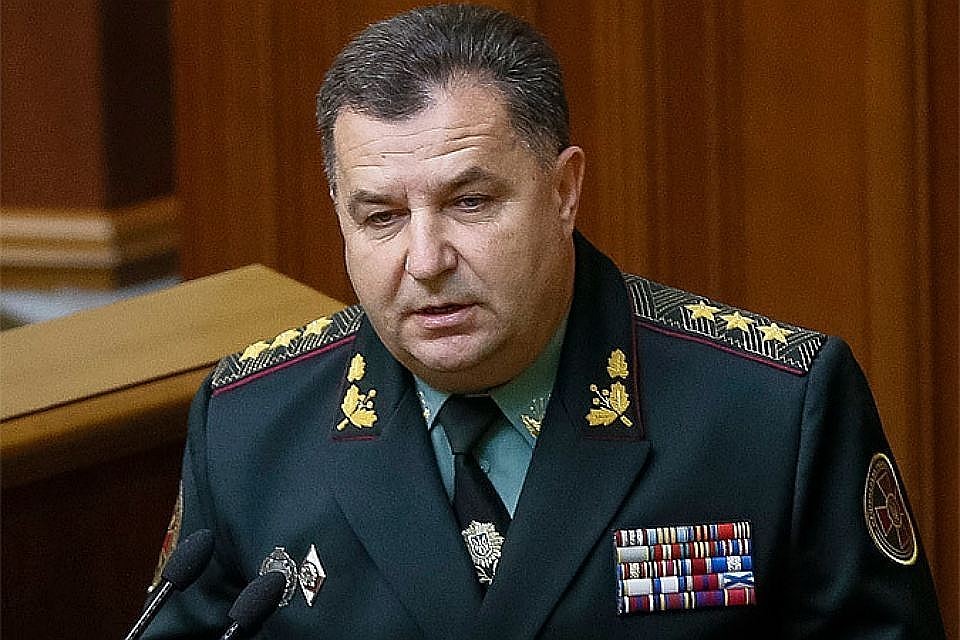 Министр обороны Украины Степан Полторак