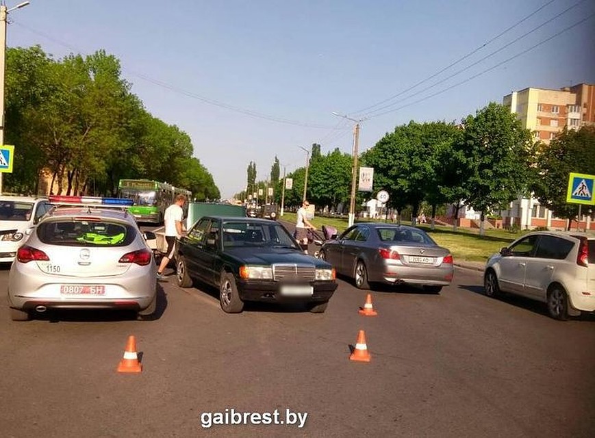 У водителя не было прав на управление машиной. Фото: ГАИ Брестской области