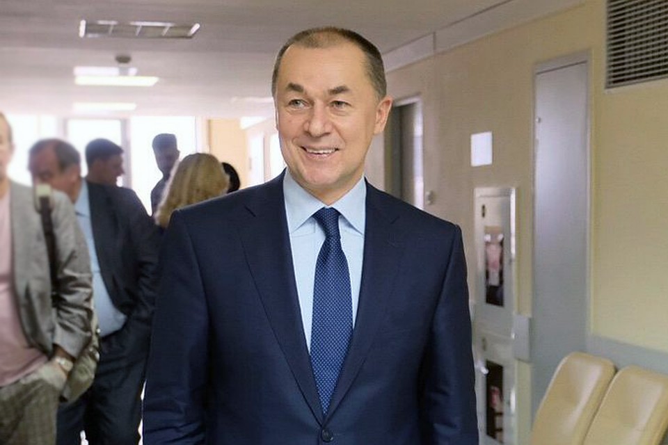 Георгий Костюк на открытии подразделения психоневрологического диспансера в Консультативно-диагностической поликлинике № 121.