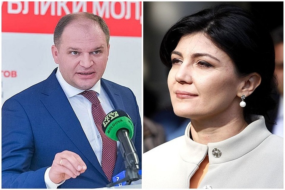 Ион Чебан и Сильвия Раду.