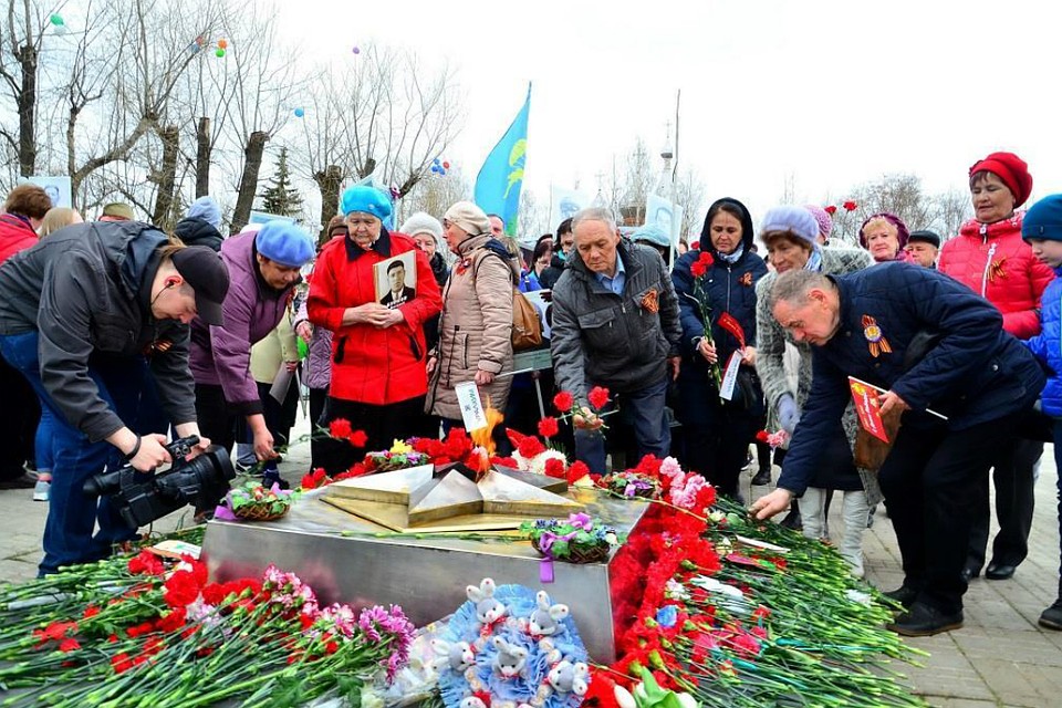 В год 73-летия Победы предприятие организовало множество мероприятий, в которых приняли участие сотрудники филиала, ветераны завода и жители Кирово-Чепецка. Фото предоставлено пресс-службой компании "УРАЛХИМ"