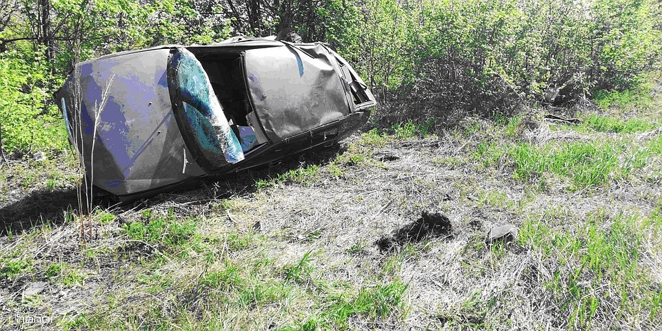 Водитель в момент аварии был трезв