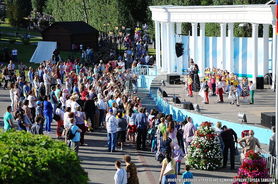 В День города тамбовчан ждет насыщенная программа.