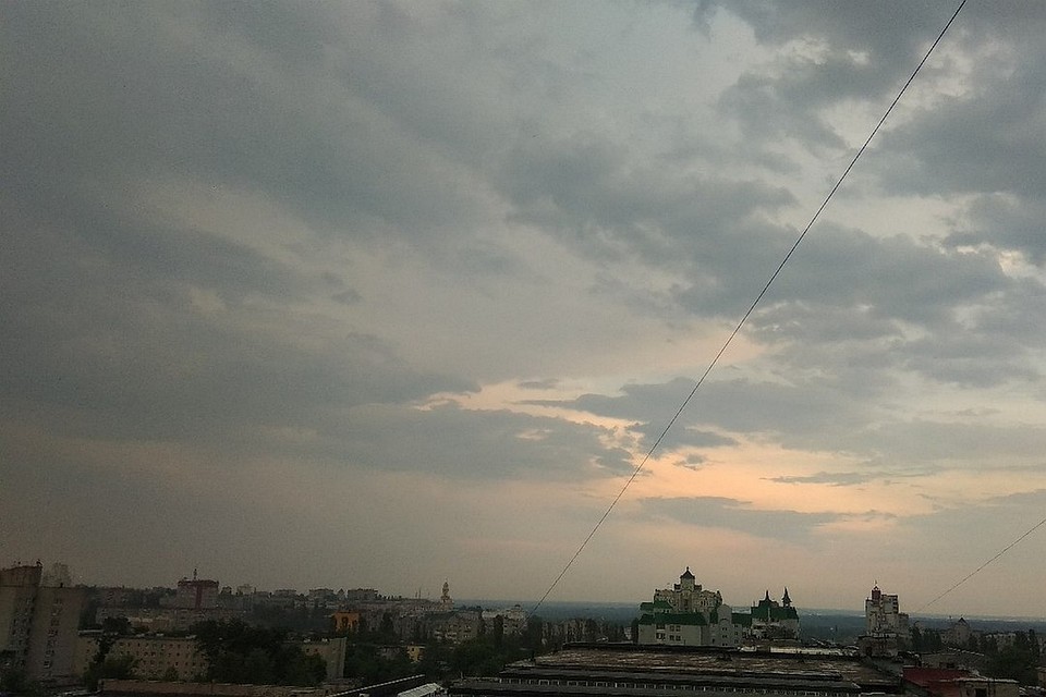 В Липецке ожидают грозу
