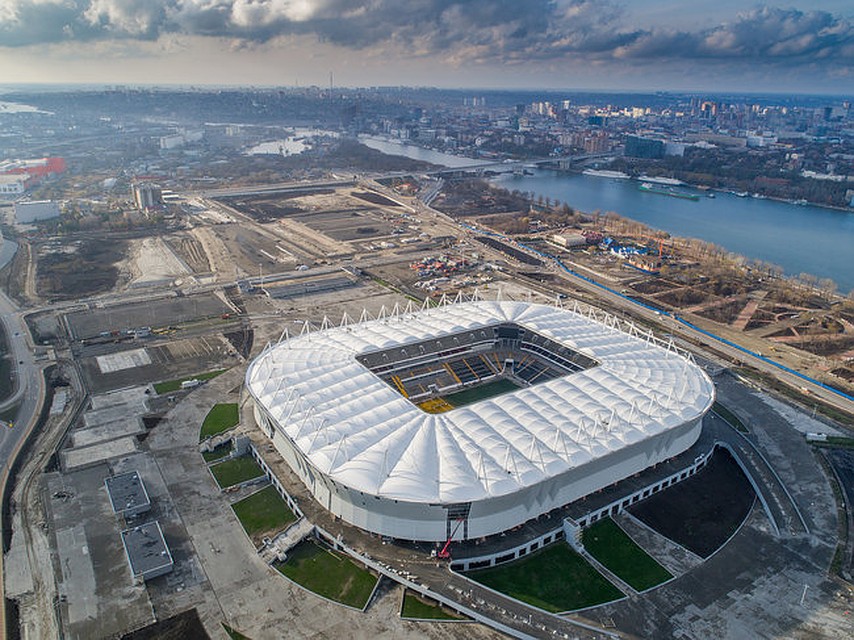 Ростовский стадион примет огромное количество футбольных болельщиков. Фото: FIFA.