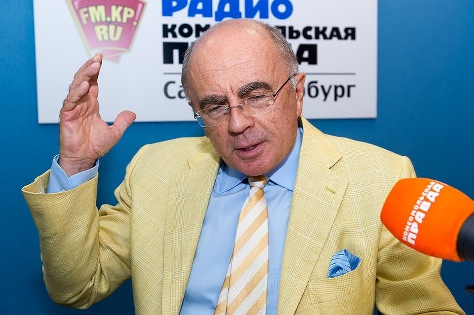 Александр Запесоцкий в студии радио «Комсомольская Правда в Петербурге»