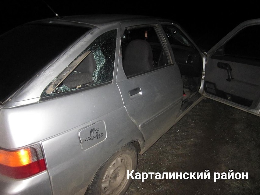 Пешеход был одет в темную одежду и его не заметил водитель. Фото: Управление ГИБДД по Челябинской области