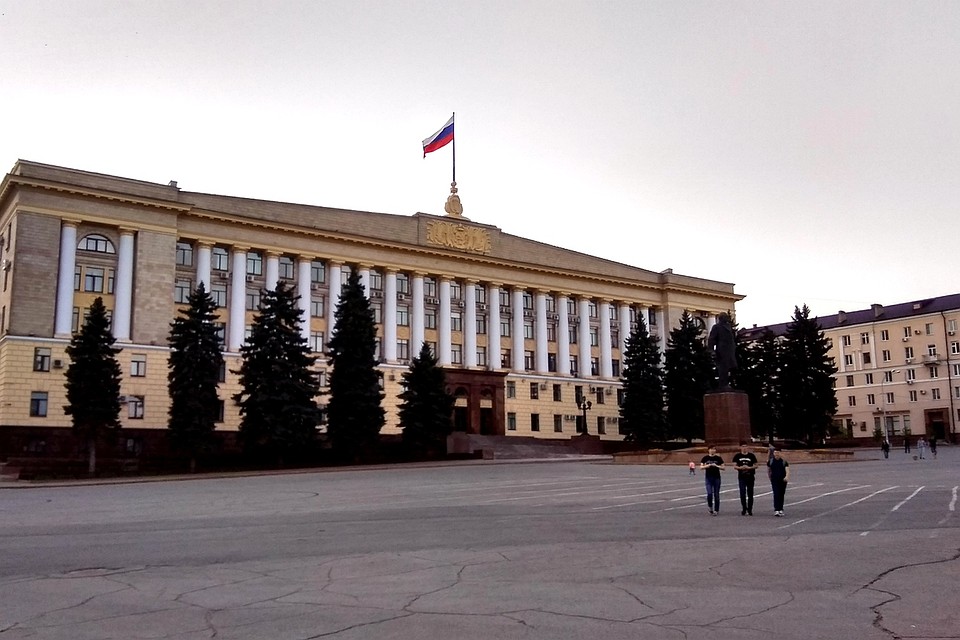 Видеоэффекты будут проецировать на здание администрации Липецкой области