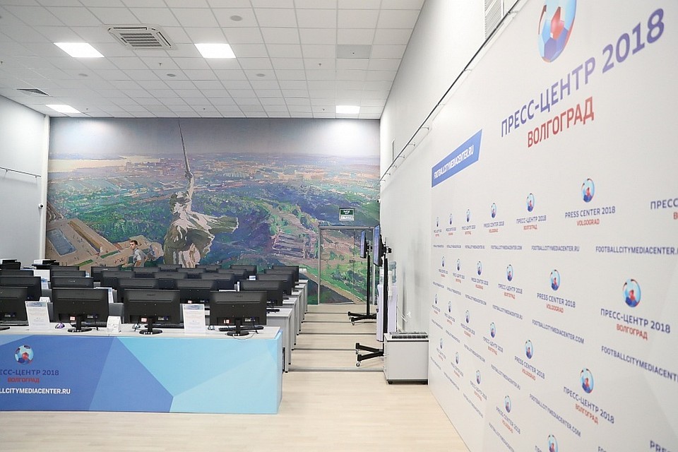 Пресс-центр готов принять 60 журналистов, для их работы здесь созданы все условия. Фото администрации ВО.