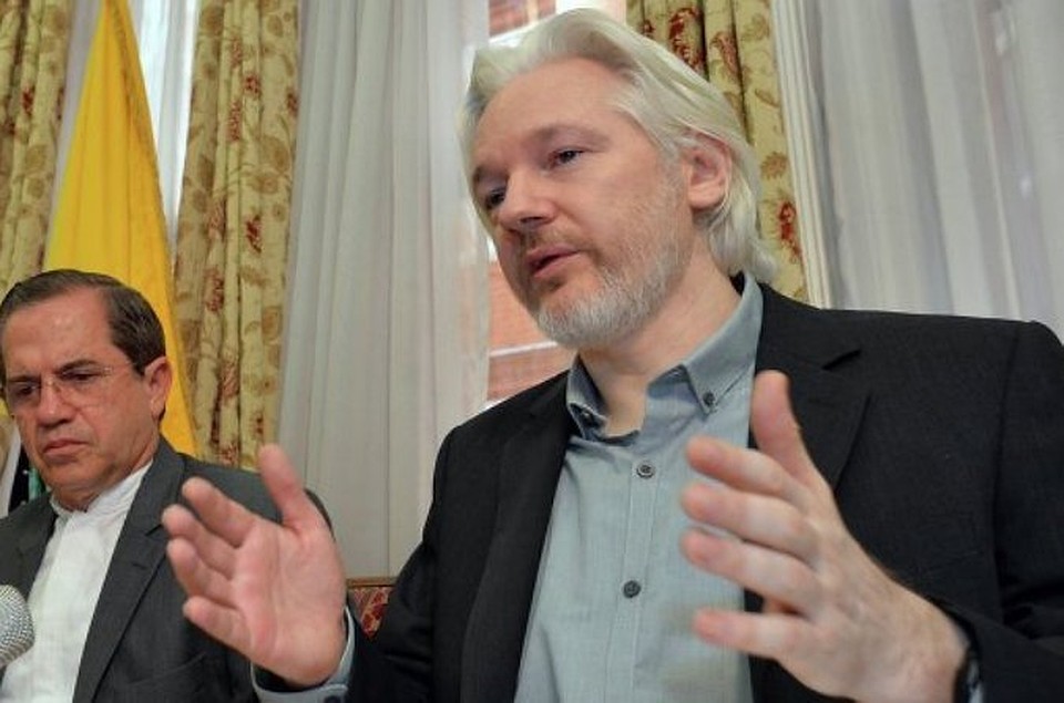 Основатель сайта WikiLeaks Джулиан Ассанж
