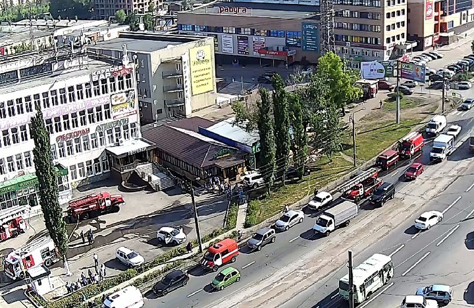 В Уфе случился пожар в ресторане в южной части города Фото: maps.ufanet.ru