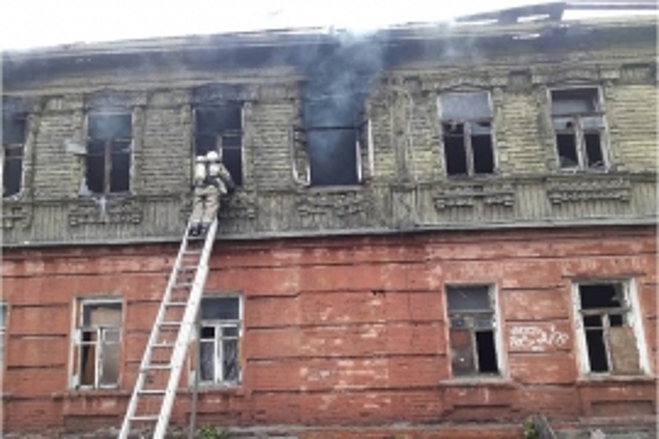 Пожар потушили за несколько часов. Фото: УМЧС России по Тверской области