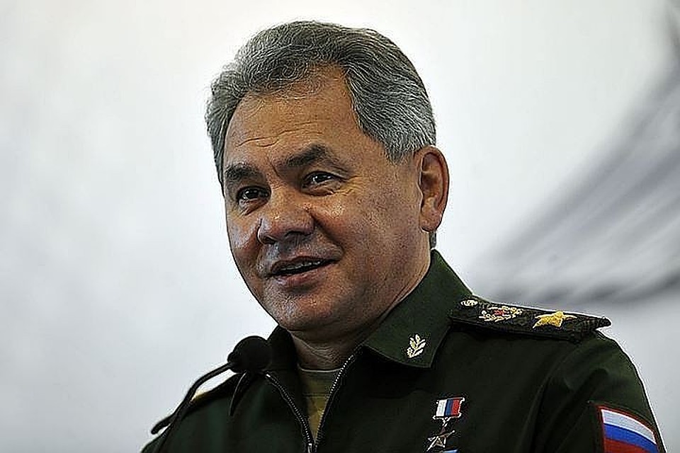 Министр обороны РФ Сергей Шойгу