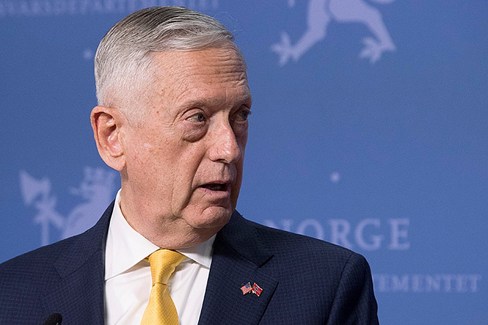 Министр обороны США Джим Мэттис готов провести переговоры с главой Минобороны России