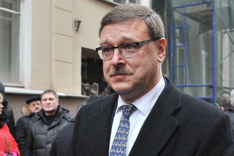 Глава комитета Совета Федерации по международным делам Константин Косачев