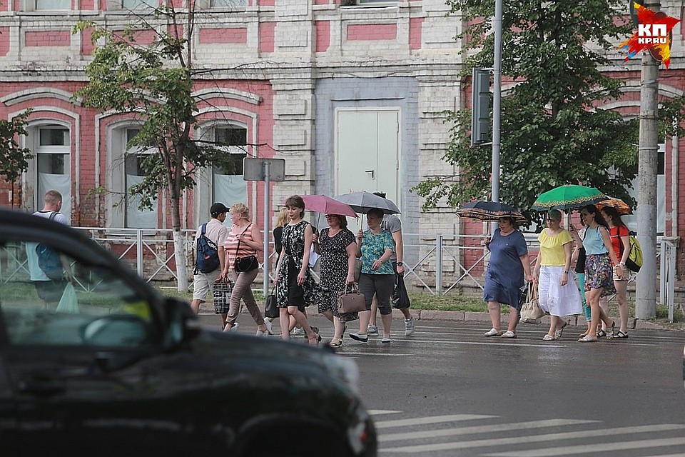 Август в краевом центре начнется с дождей