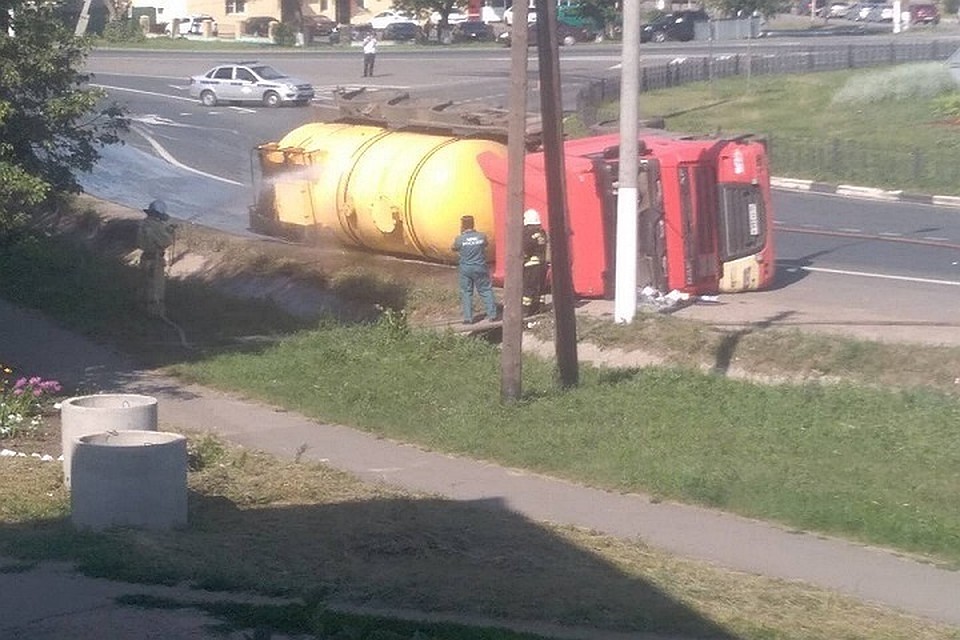 Место аварии