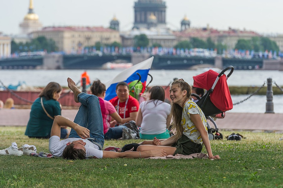 Погода на август 2018 в Санкт-Петербурге.