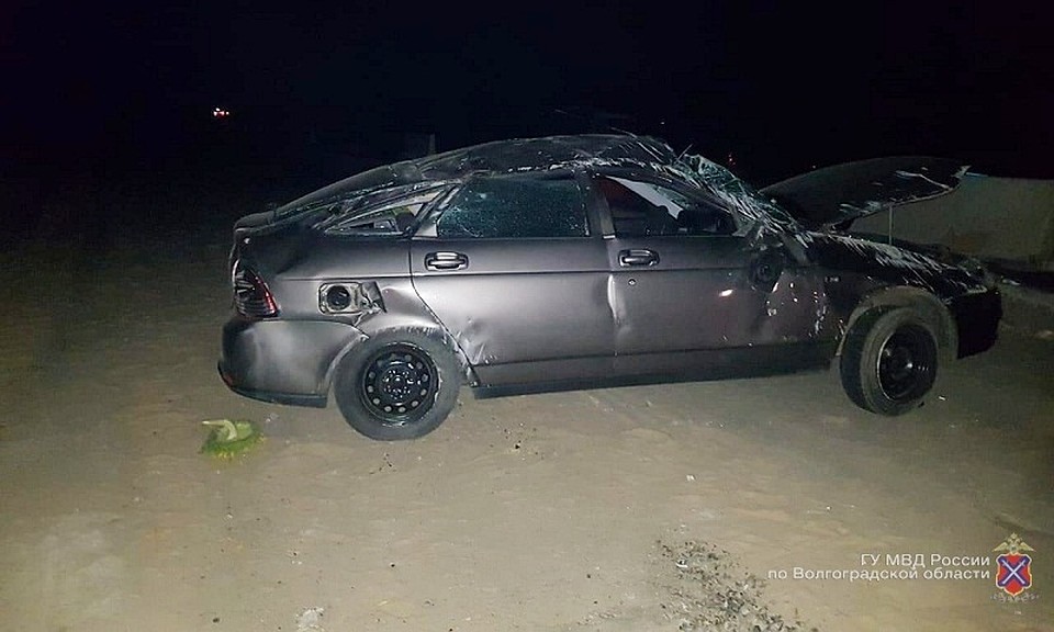 «Приору» сильно помяло.