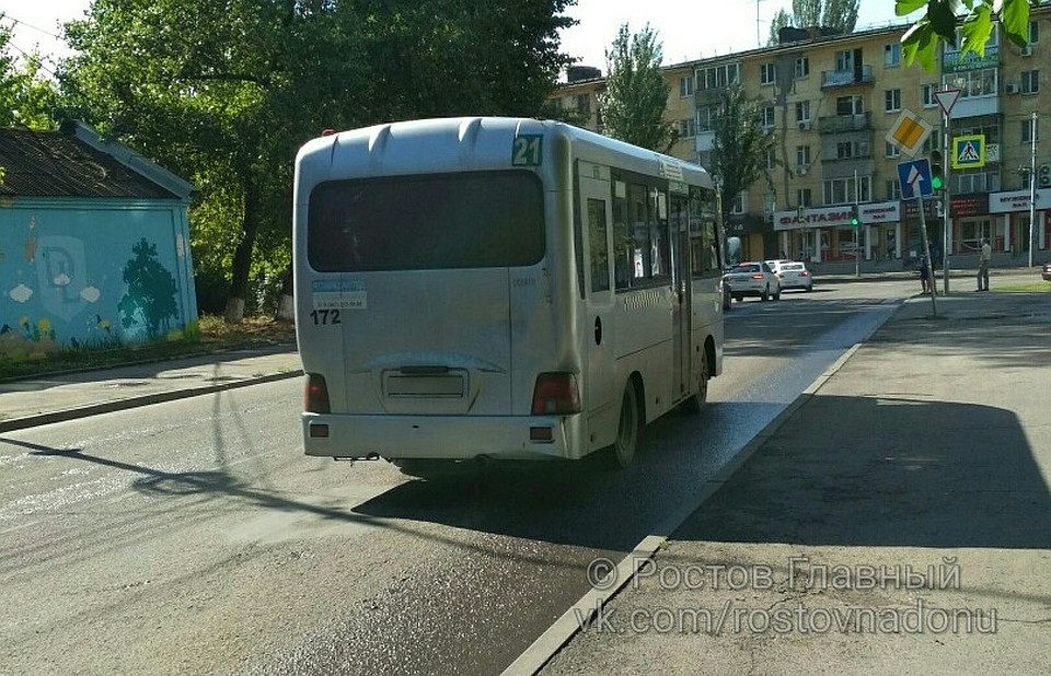 Жительница Ростова пожаловалась на состояние маршрутки № 21. Фото: соцсети