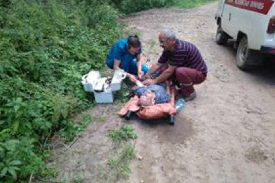 В Городокском районе через шесть дней нашли потерявшегося грибника из Витебска. Фото: Городокский РОВД.
